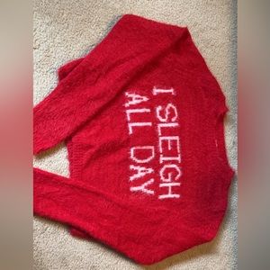 Garage Christmas top size small